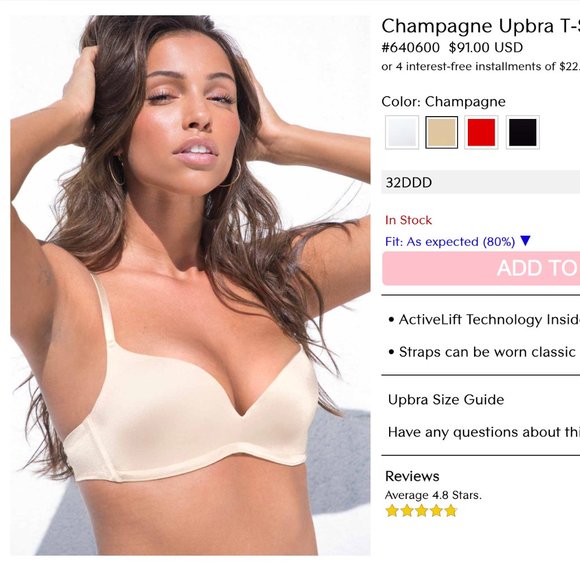 Upbra T-Shirt Bra - Picture 1 of 5